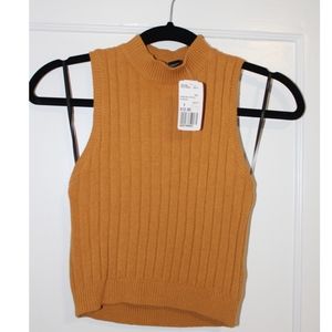 Mustard Sweater Crop Top *NEW*